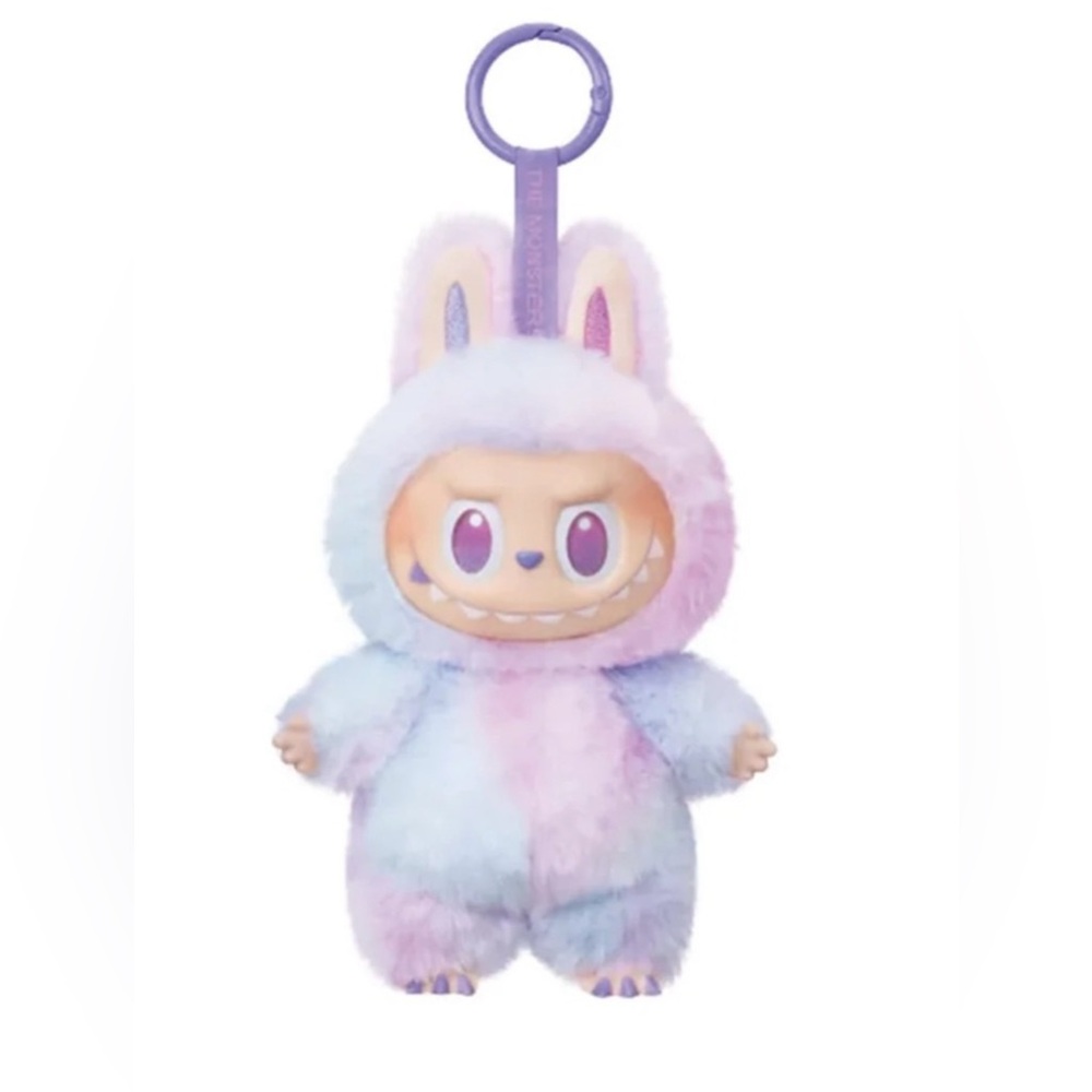 Pop Mart The Monsters Big Into Energy Luck Labubu Plush Pendant Keychain